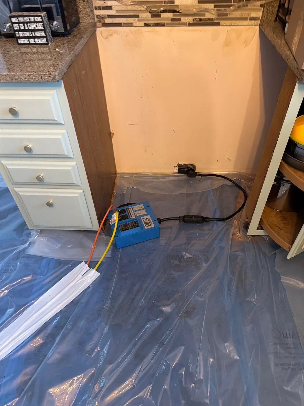 Residential restoration project in Mud Creek, Hamilton County Indiana