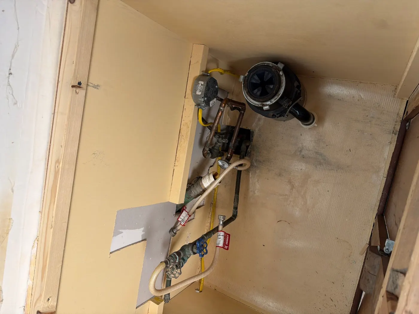 Certified restoration crew at work on Mud Creek residence